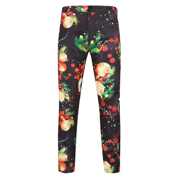 Men's Christmas Print Pants #XK28
