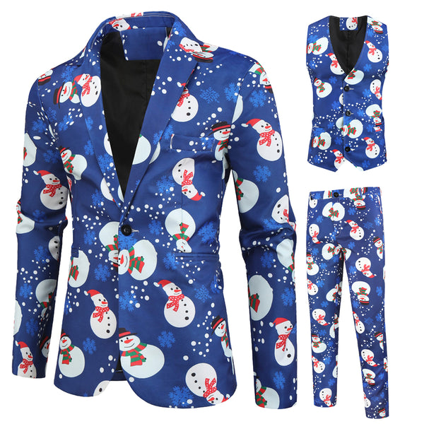 Men's Vest Three Piece Suit #3TZMK23