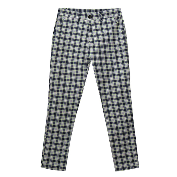 Men's Tailored Check Pants #XK6024