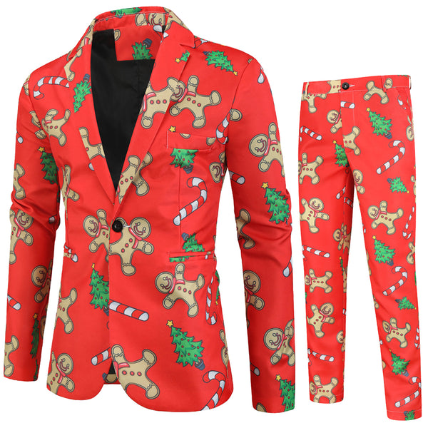 Men's Santa Style Suit #2TZ26