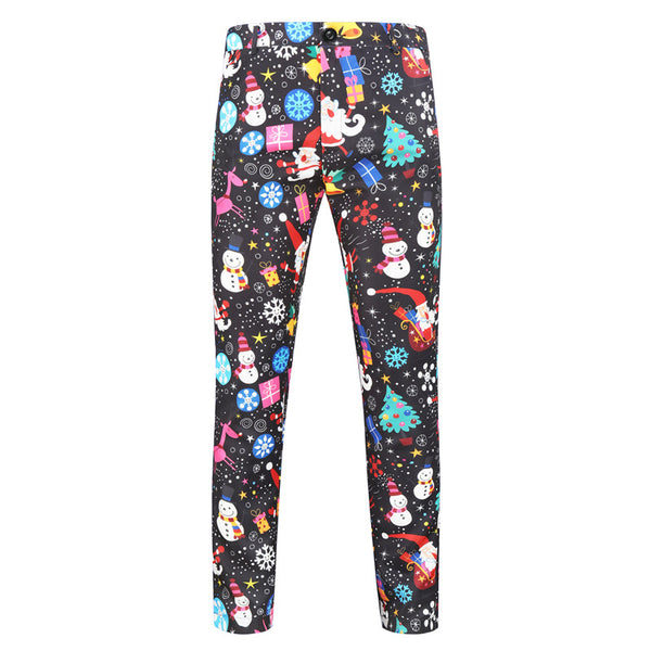 Men's Christmas Colorfui Printed Pants #XK27