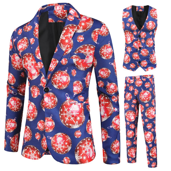 Men's Snowball Three Piece Suit #3TZMK29