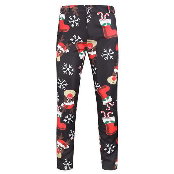 Men's Christmas Printed Pants #XK25