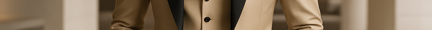 Step into Elegance with Our Champagne Colored Suit