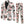 Men's Poker Print Suit #2TZ149