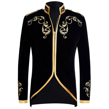 Men's Velvet Embroidery Tuxedo  #S8056