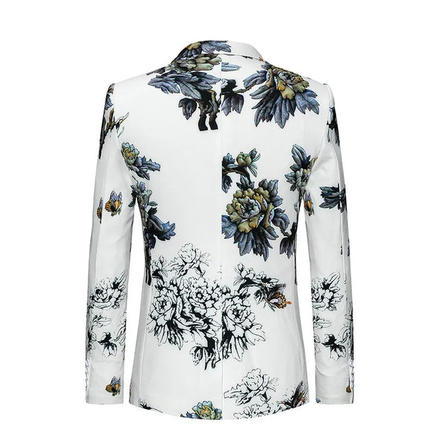 Men's Classical Painting Blazer  #S8171