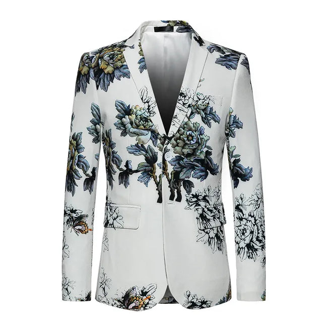 Men's Classical Painting Blazer  #S8171