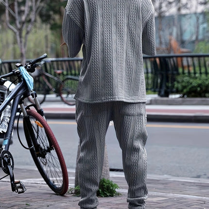 Men's Casual Knitwear Set #25062401 - | Khaki / S