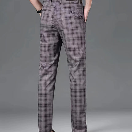 Men's Classic Plaid Pants #25627027 - Pants | Khaki / 30