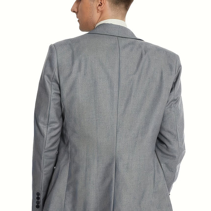 Men's 3pcs Suit #25062181 - Suits | Light Grey / XS