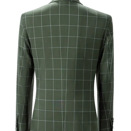Men's 3pcs Suit #303 - | Beige / XXS