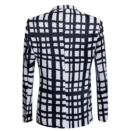 Men's Drawing Stripes Suit  #M8023