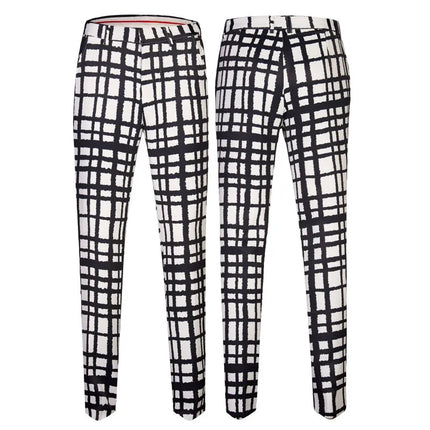 Men's Drawing Stripes Suit  #M8023