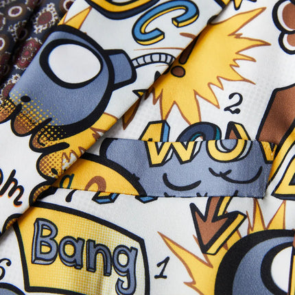 Men's Comic Print Suit  #M8032