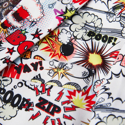 Men's Comic Print Suit  #M8037