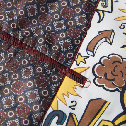 Men's Comic Print Suit  #M8032