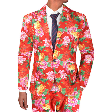 Men's Colorful Paisley Suit #2TZ