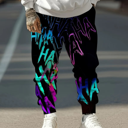 Men's Casual Print Joggers #25625009 - Pants | Multicolour / S