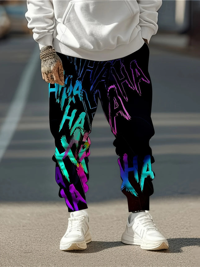 Men's Casual Print Joggers #25625009 - Pants | Multicolour / S