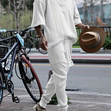 Men's Casual Knitwear Set #25062401 - | Khaki / S