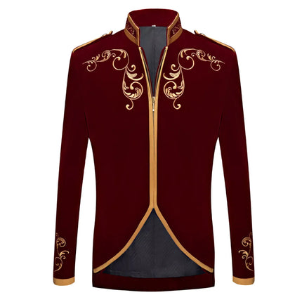 Men's Velvet Embroidery Tuxedo  #S8056