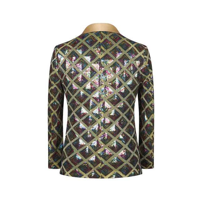 Men's Radiant Mosaic Tuxedo  #S8589