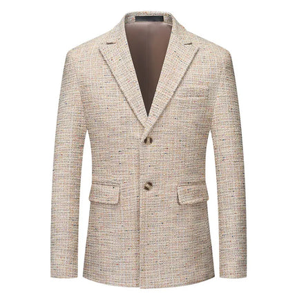 Men's Simple Knit Blazer  #S8515