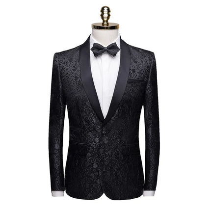 Men's Regal Floral Luxury Blazer  #S8535