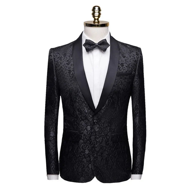 Men's Regal Floral Luxury Blazer  #S8535