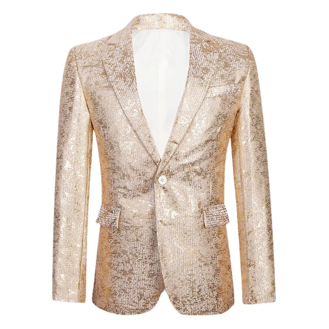 Men's Shiny Sequins Tuxedo  #S7010