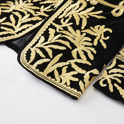 Men's Exquisite Embroidered Blazer  #S8567
