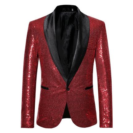 Men's Sparkling Fitted Tuxedo  #S8568