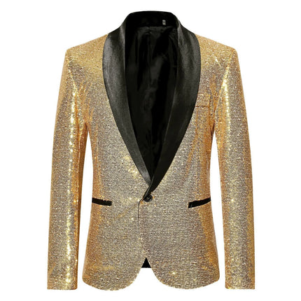 Men's Sparkling Fitted Tuxedo  #S8568
