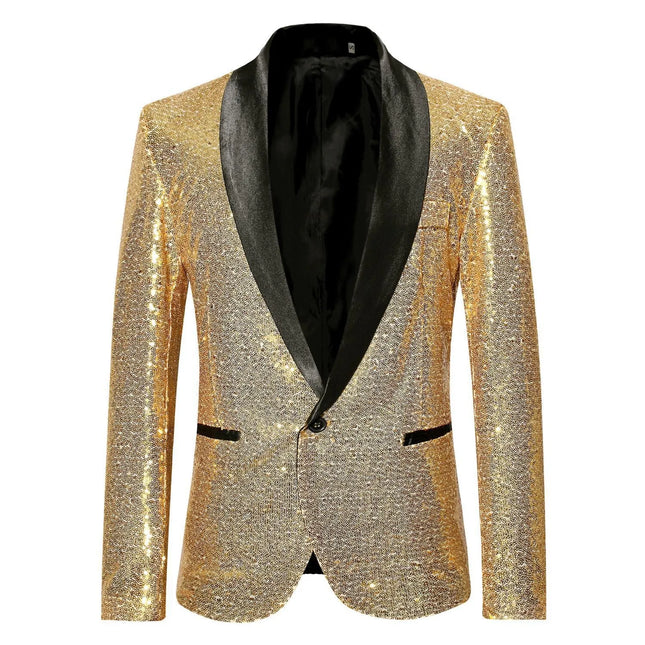Men's Sparkling Fitted Tuxedo  #S8568