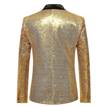 Men's Sparkling Fitted Tuxedo  #S8568