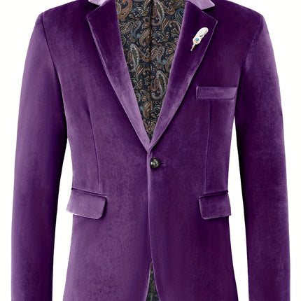 Men's Retro Elegant Blazer #25061770 - Blazers | Color 10 / S