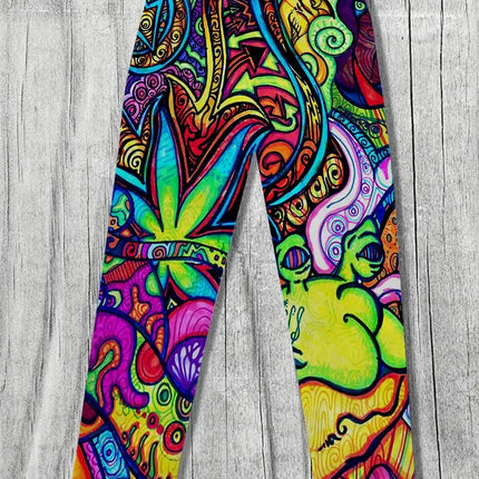Men's Vibrant Print Pants #25061659 - Pants | Color2 / M