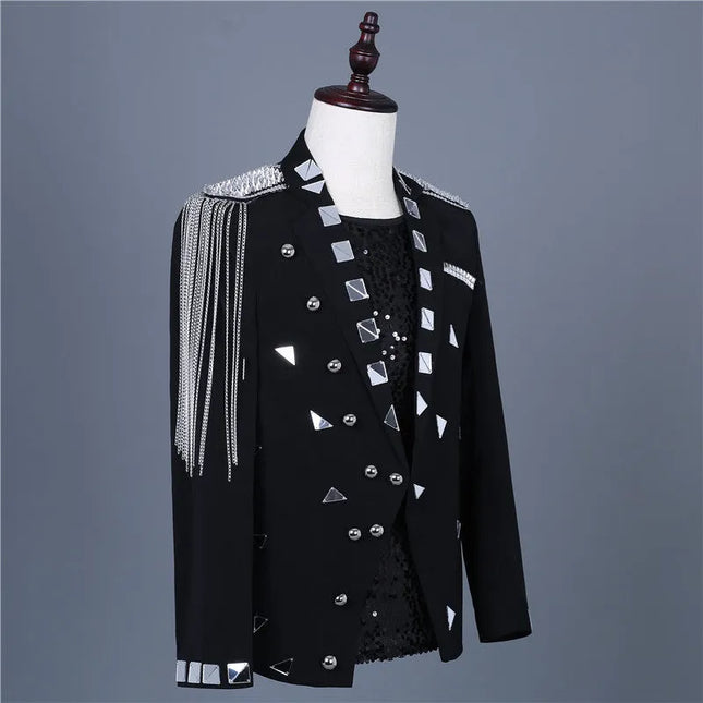 Men's Costume Tuxedo #S7031 - Blazers | Multicolour / XS