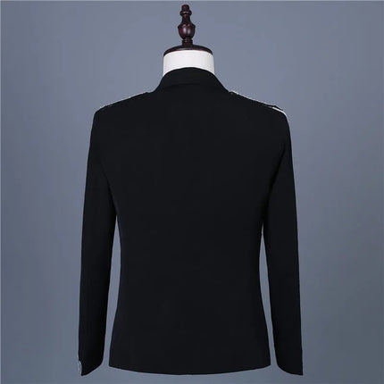 Men's Costume Tuxedo #S7031 - Blazers | Multicolour / XS