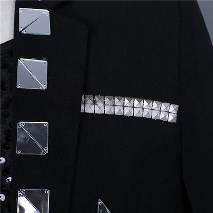Men's Costume Tuxedo #S7031 - Blazers | Multicolour / XS