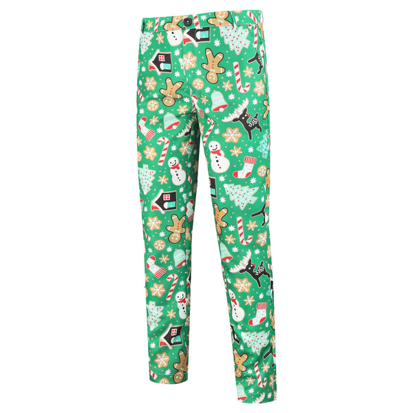Men's Christmas Bright Printed Pants #XK31
