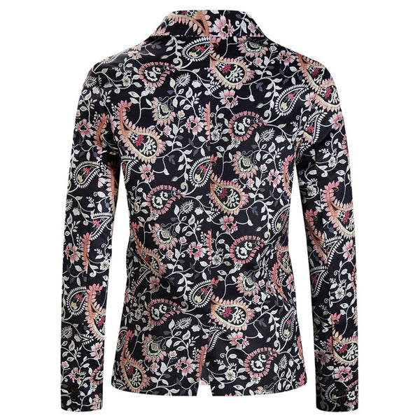 Men’s Flower Blazer #X313