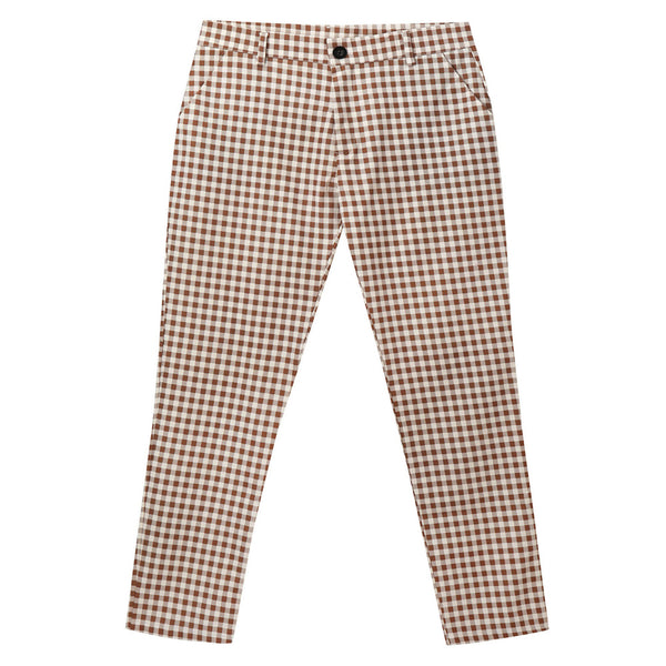Men's Classic Plaid Pants #XK6032