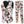 Men's Poker Print Vest Suit
