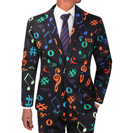 Men's Colorful Paisley Suit #2TZ