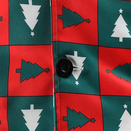 Men's Christmas Plaid Printed Vest #MJ43 - Vests | Multicolour / M