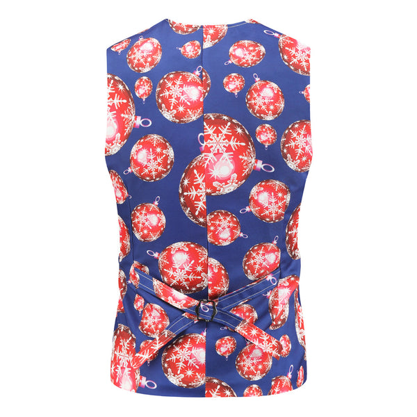 Men's Christmas Bold Print Vest #MJ029