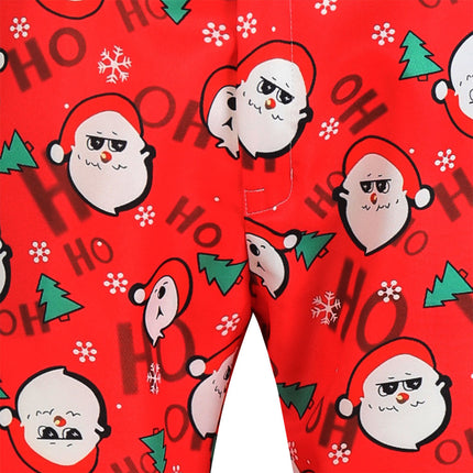 Men's Christmas Printed Vest Suit #2TZMK621 - Suits | Red / M