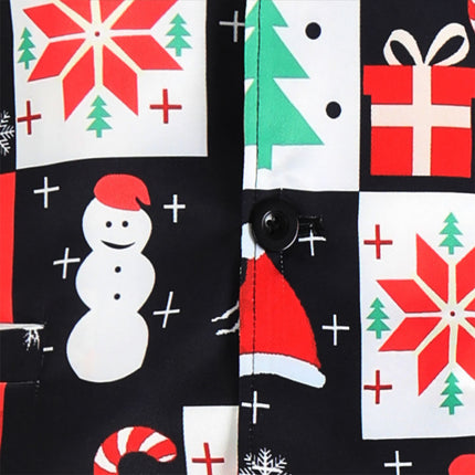 Men's Christmas Fashion Printed Vest #MJ622 - Suits | Multicolour / M